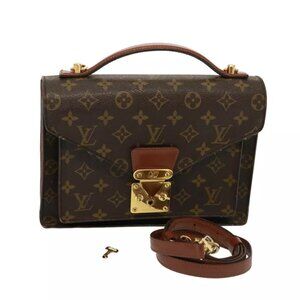 LOUIS VUITTON Monogram Monceau 26 Shoulder Bag